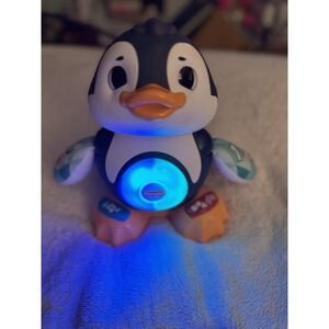 Fisher Price Linkimals Cool Beats Penguin Musical Infant Toy w/ batteries-TESTED